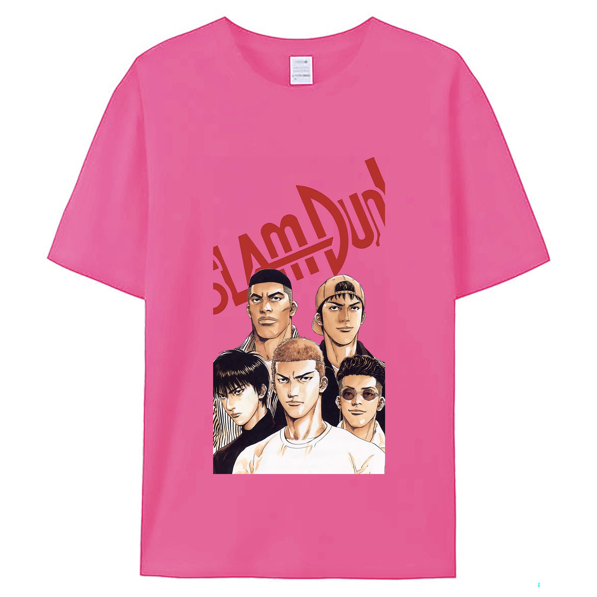 （画像用） SLAM DUNK／スラムダンク レディースカジュアルプリントTシャツ（綿100％）